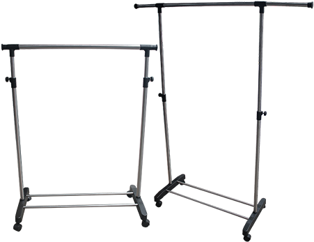 Extendable Clothes Rack By Hanns - Folding Table (500x500), Png Download