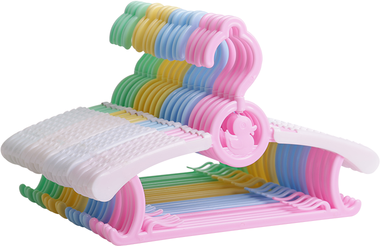 Children's Clothes Hanger Baby Clothes Rack Baby Child - Child (800x800), Png Download