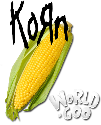 Self Titled Cover - Korn On The Cob (500x500), Png Download