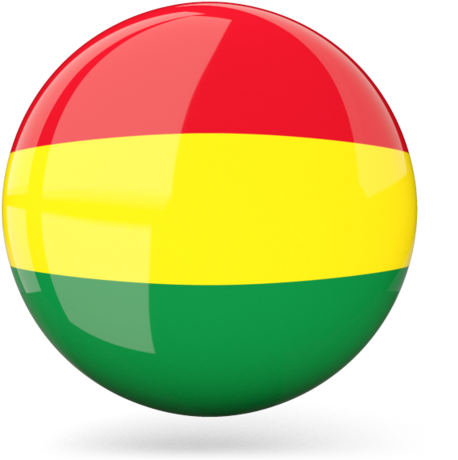 Illustration Of Flag Of Bolivia - Bolivia Round Flag Png (640x480), Png Download