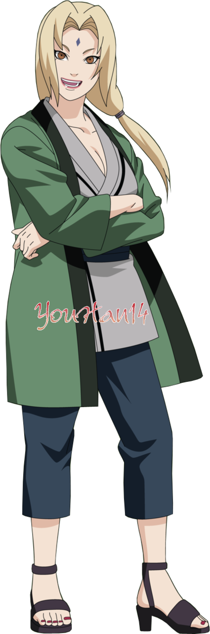 Naruto Shippuden Tsunade (425x1280), Png Download