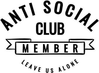 Anti Social Club - Antisocial Social Club Logo (360x460), Png Download