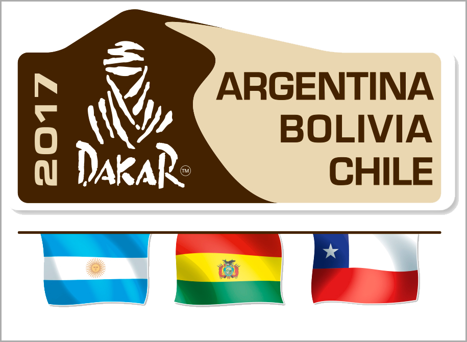 Dakar 2017 Argentina Bolivia Chile - Rally Dakar 2017 Logo (915x670), Png Download