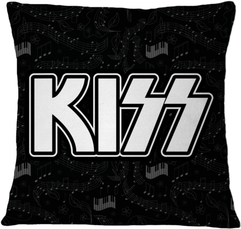 Kiss Band Amazing Pillow - Kiss Logo (480x480), Png Download