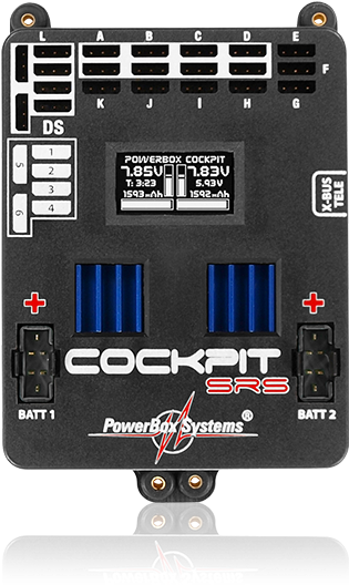 Powerbox Cockpit Srs (535x560), Png Download