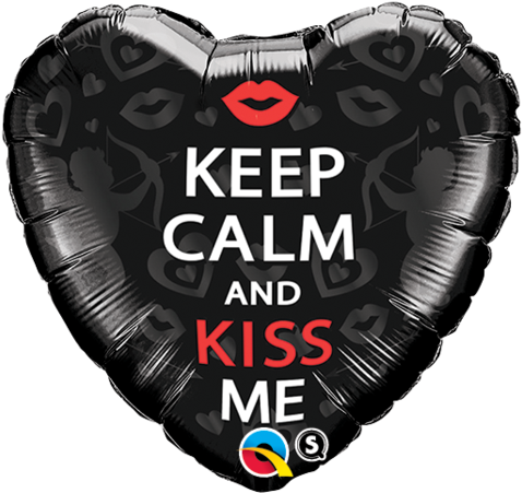 18" Corazón Keep Calm And Kiss Me - Keep Calm And Do Presentation (480x480), Png Download