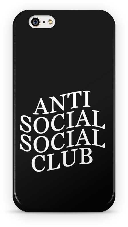 Case Anti Social Social Club De Joana Peleirana - Anti Social Social Club (800x800), Png Download