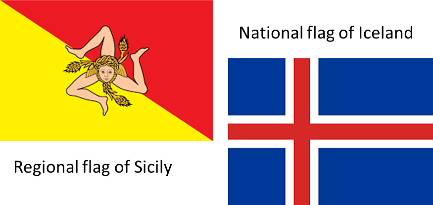 I'm Sure That, Like Me, You Love Reading Books By Authors - Sicily Official Government Flags 12x18 Inches (875x415), Png Download