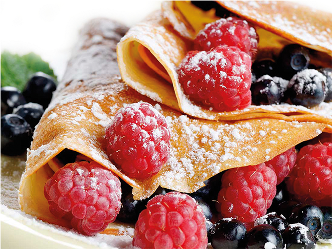 Everyone - Les Crepes Au Fruits (800x652), Png Download