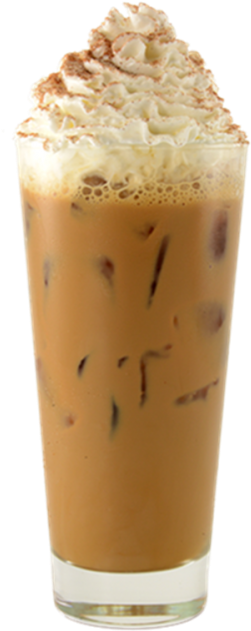 Iced Coffee Latte Png (467x660), Png Download