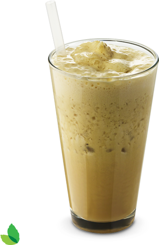 Blended Iced Coffee (460x553), Png Download