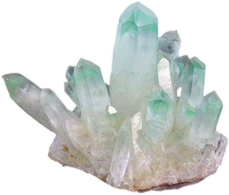 Crystal, Edit, And Pastel Image - Crystal Cluster (500x420), Png Download