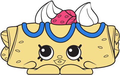 Spks8 Europe Celina Crepe Blue - Shopkins Season 8 Celina Crepe (577x506), Png Download