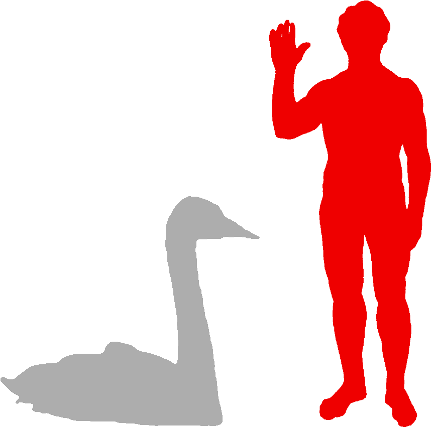 Velociraptor Next To Human (984x1000), Png Download