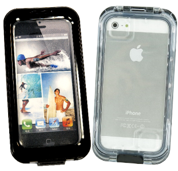 The Digitech-i Waterproof Case - Glo - Pc+ Silicone Waterproof Case Para Iphone 5/4/4s. (350x350), Png Download