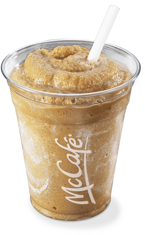 Iced Frappé Coffee - Mcdonalds Iced Coffee Frappe (1294x882), Png Download
