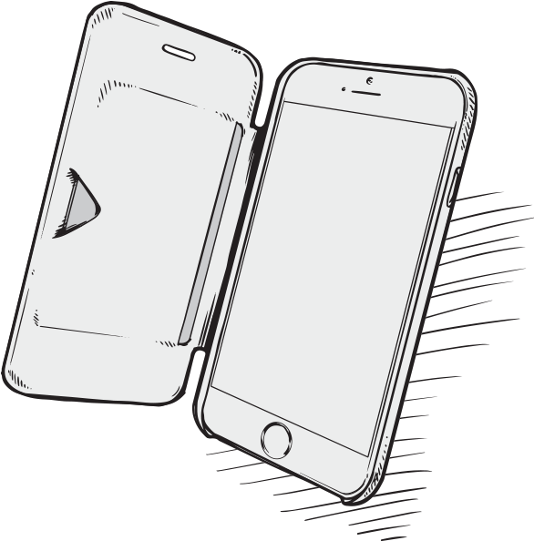 Your Phone And Wallet In One - Gif (800x668), Png Download