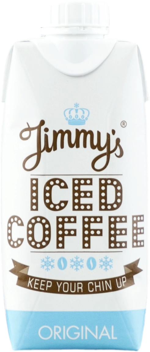 Discover The Jimmy's Iced Coffee Range - Jimmys 330 Ml Original Iced Coffee (945x1214), Png Download