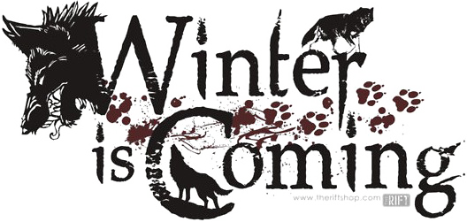 Winter Is Coming Png Transparent Image - Winter Is Coming Letras (528x251), Png Download
