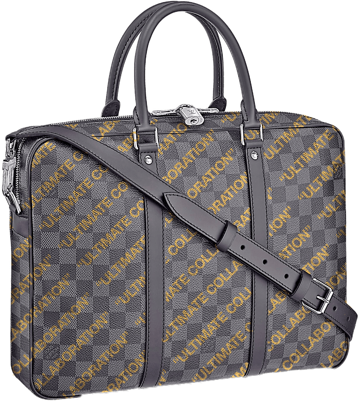 Louis Vuitton Ultimate Collaboration Laptop Bag - Louis Vuitton Porte-documents Voyage Pm (1229x1374), Png Download