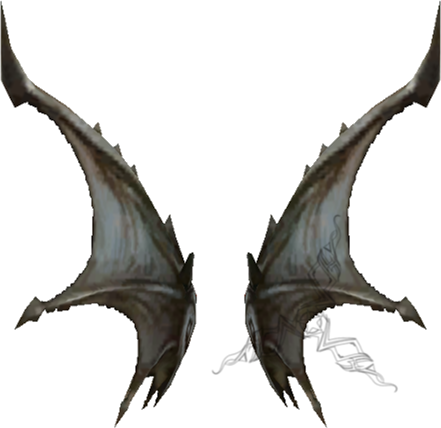 Baby Wing Devil - - Dragon Wings Png (441x428), Png Download