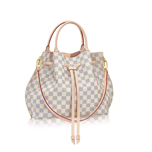 Louis Vuitton Girolata Damier Azur Canvas N41579 - Girolata Tela Damier Azur - Louis Vuitton (1350x594), Png Download