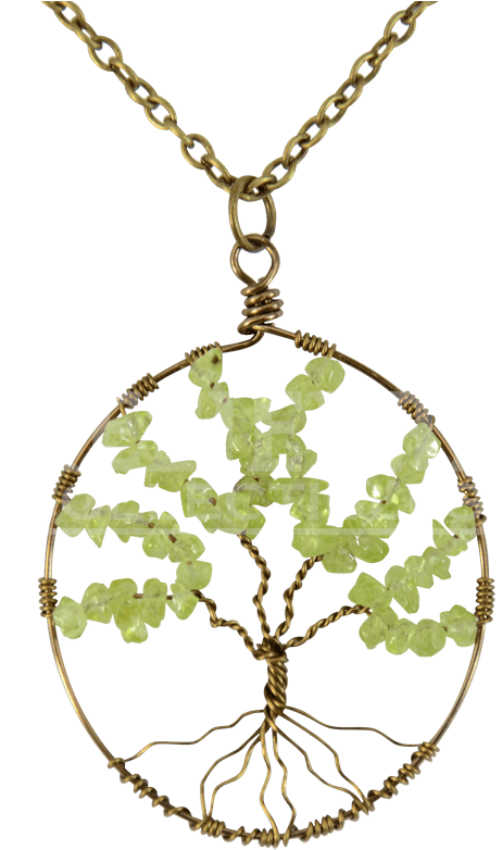 Wire Wrapped Celtic Tree Of Life Necklace (850x850), Png Download