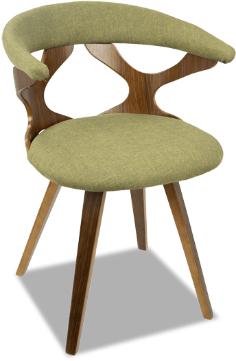 Petunia Dining Chair - Wordans Furniture Gardenia Chair Ch-gard Walnut Orange (850x534), Png Download