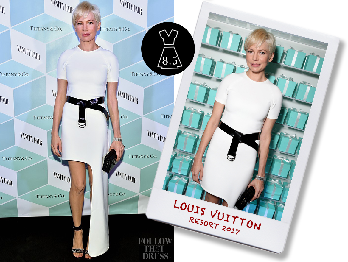 “custom Looks That Please Both Brand And Actress” - Vanity Fair Michelle Williams (1168x880), Png Download
