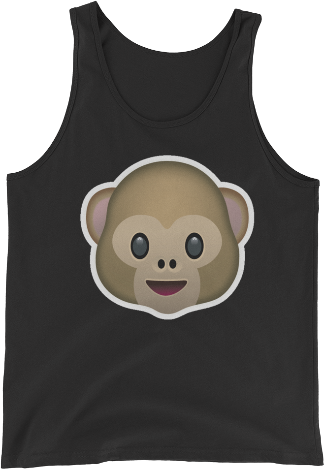 Men's Emoji Tank Top - Top (1000x1000), Png Download