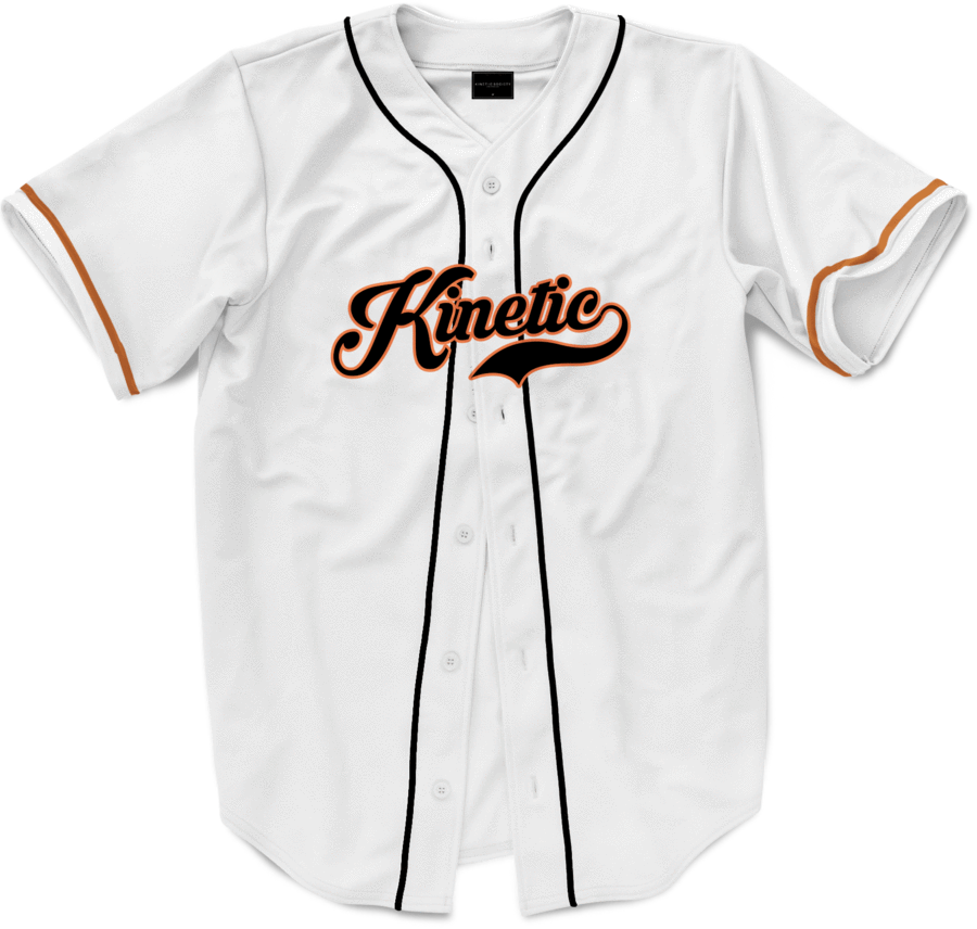 Orange Outline Baseball Jersey - Baseball (900x856), Png Download