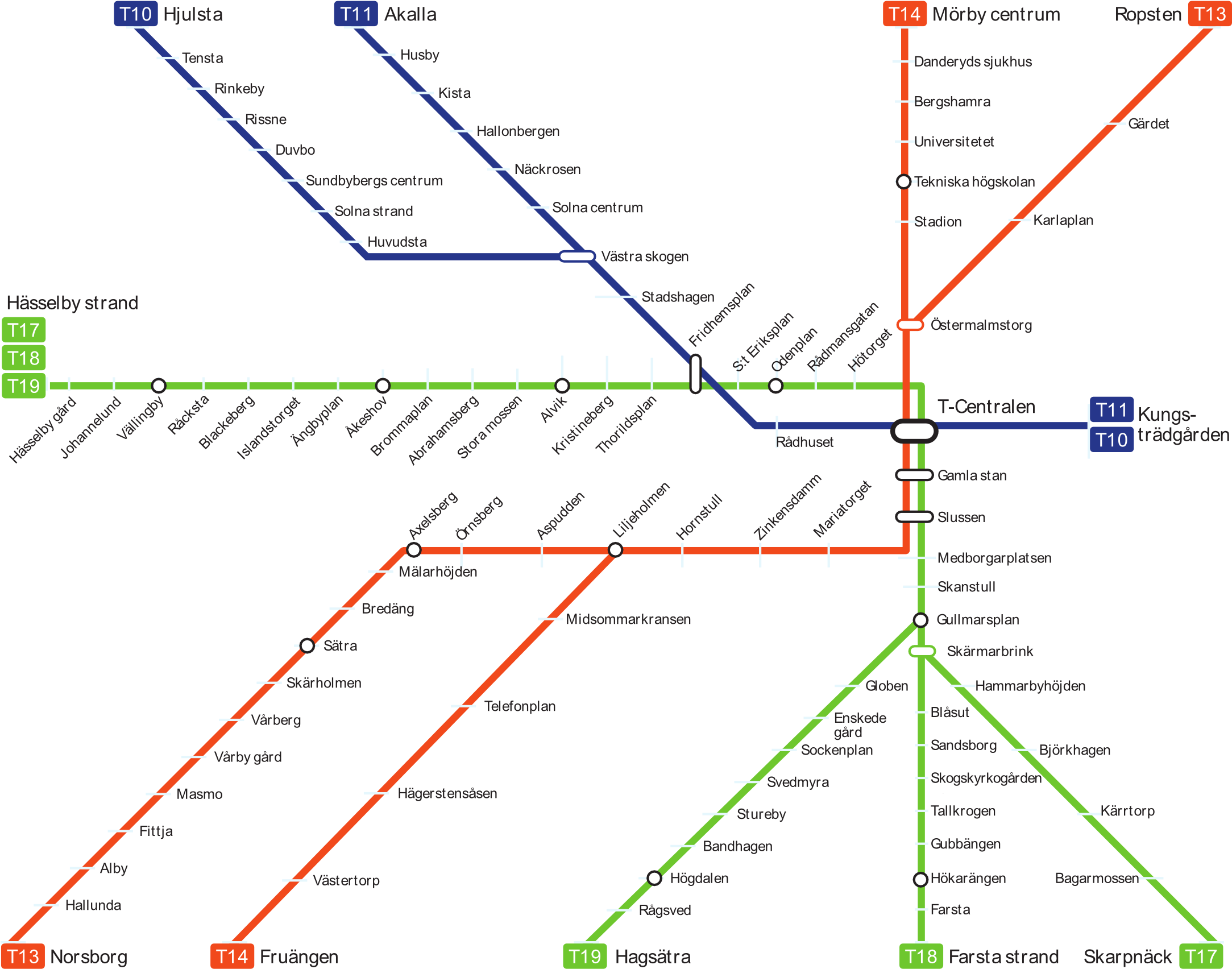 Stockholm - Stockholm Metro Green Line (2168x1787), Png Download