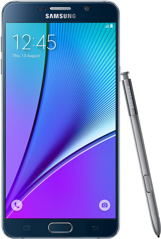 Galaxy Note5 Gallery With Spen Black - Samsung Note 5 Price In India (800x836), Png Download