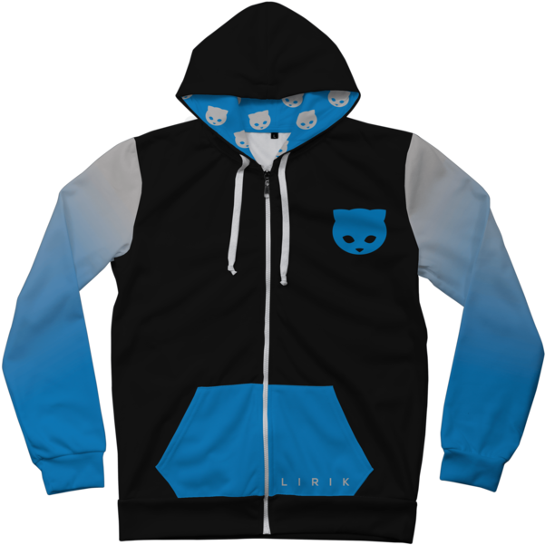 Grimace Aqua Zip Hoodie - Grimacw (650x650), Png Download
