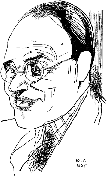 Sketch - Yury Annenkov (383x580), Png Download