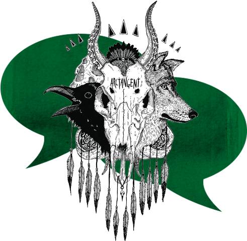 Atg Skull 500px X 500px Plus Speech Bubble - 2015 Arctangent Festival (500x500), Png Download