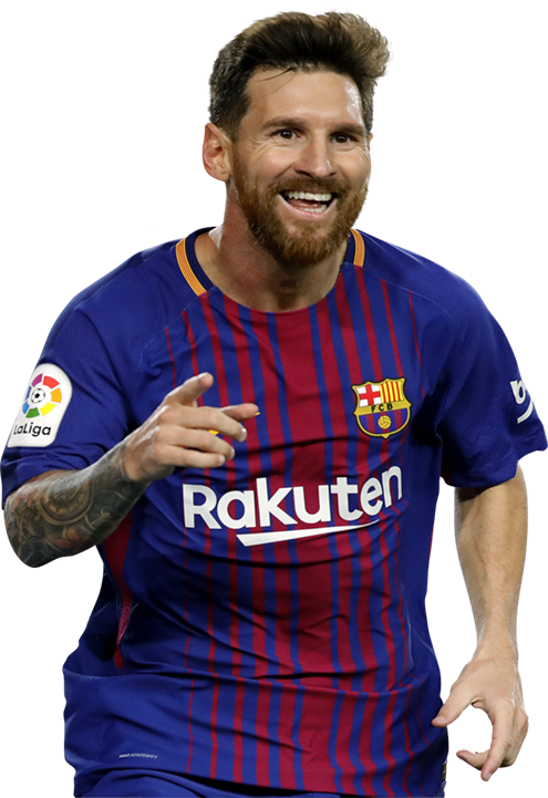 Messi Vs Ronaldo - Lionel Messi Barcelona Jersey 2018 (495x721), Png Download