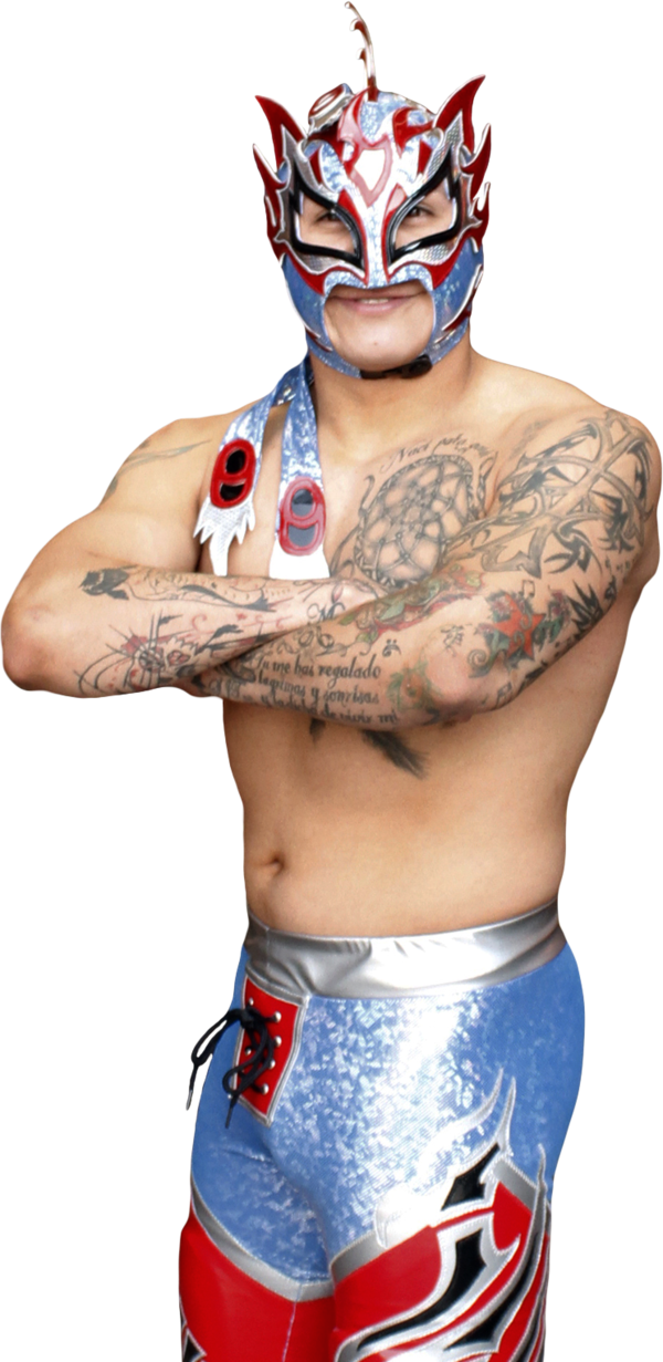 Fenix - Fenix Lucha Underground (600x1231), Png Download