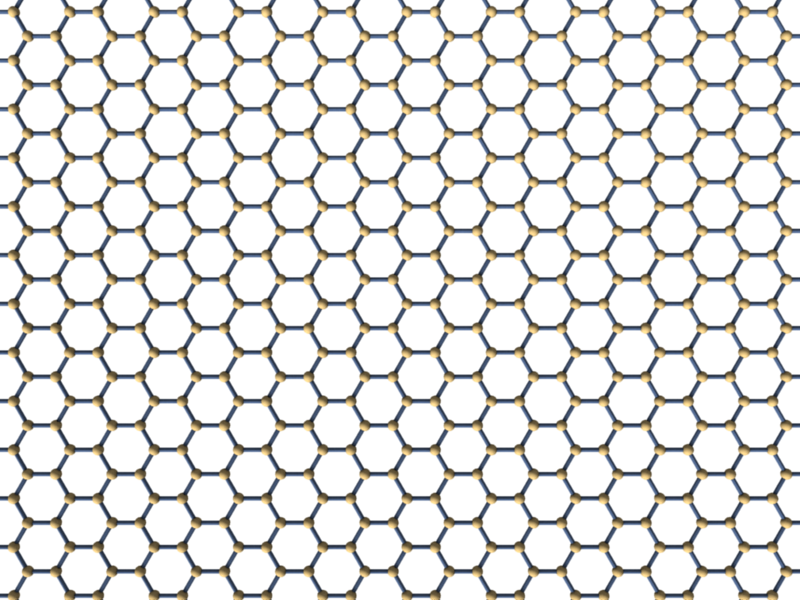 Graphene Lattice Topview - Nanotubos De Carbono Estructura (800x600), Png Download