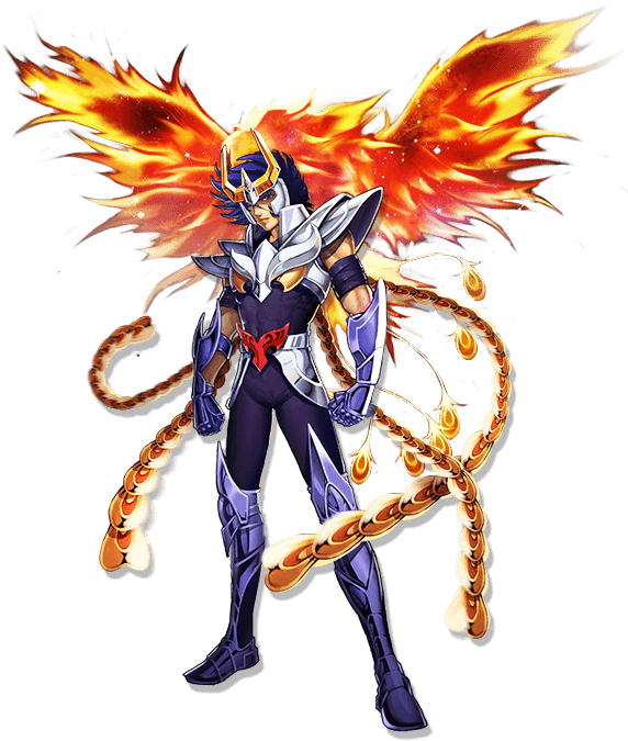 Ikki De Fenix By Sonicx2011 - Saint Seiya Knight Of The Zodiac Pegasus (572x675), Png Download