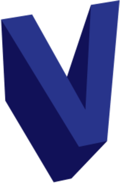 Letter - V Icon (600x600), Png Download