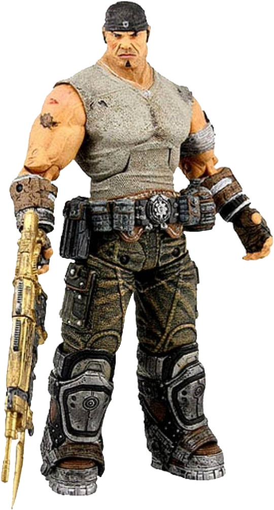 Marcus Fenix Png Image - Gears Of War Figuras (545x1024), Png Download