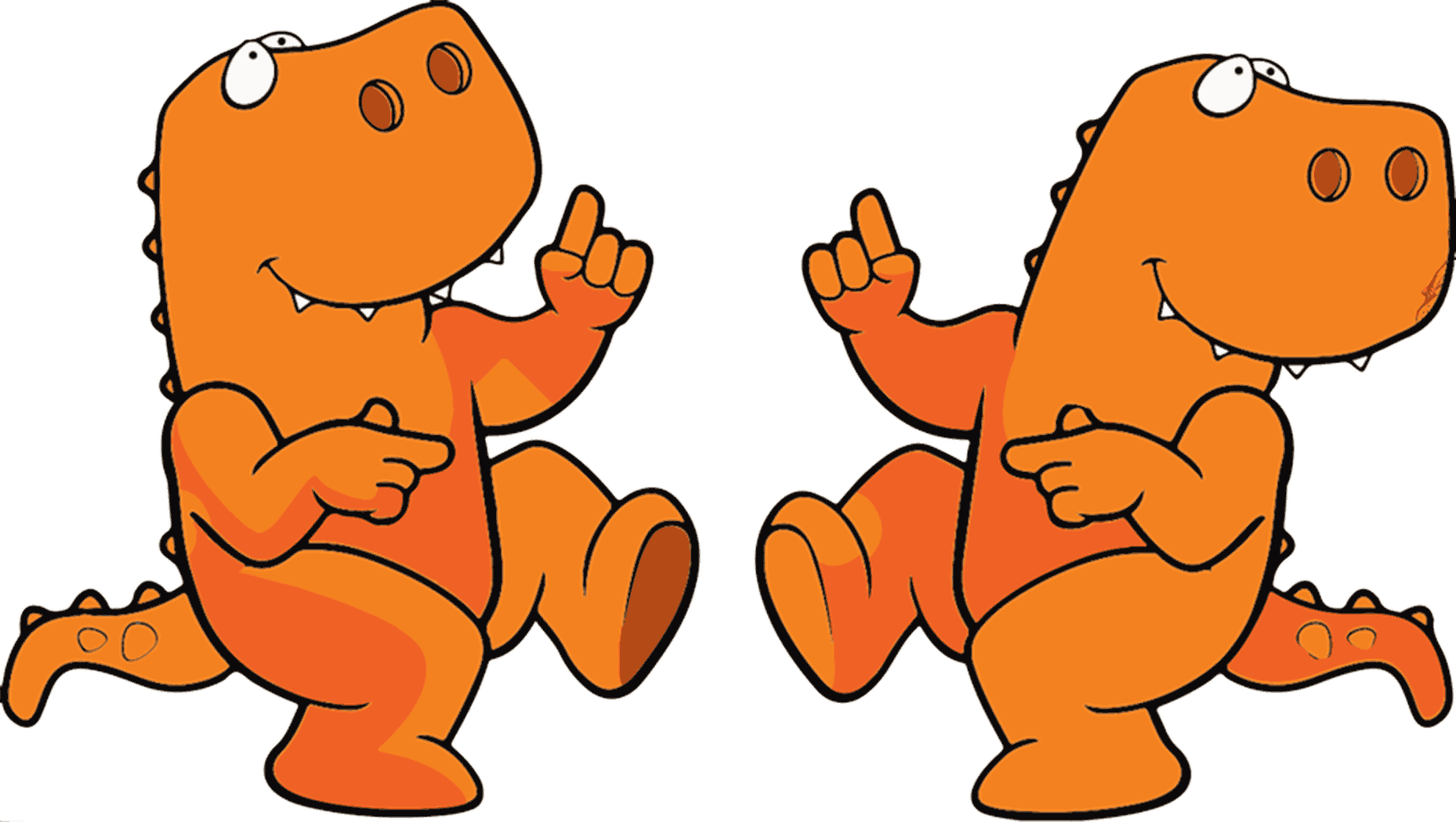 Private Hire - Dinosaur Dancing (1858x1050), Png Download