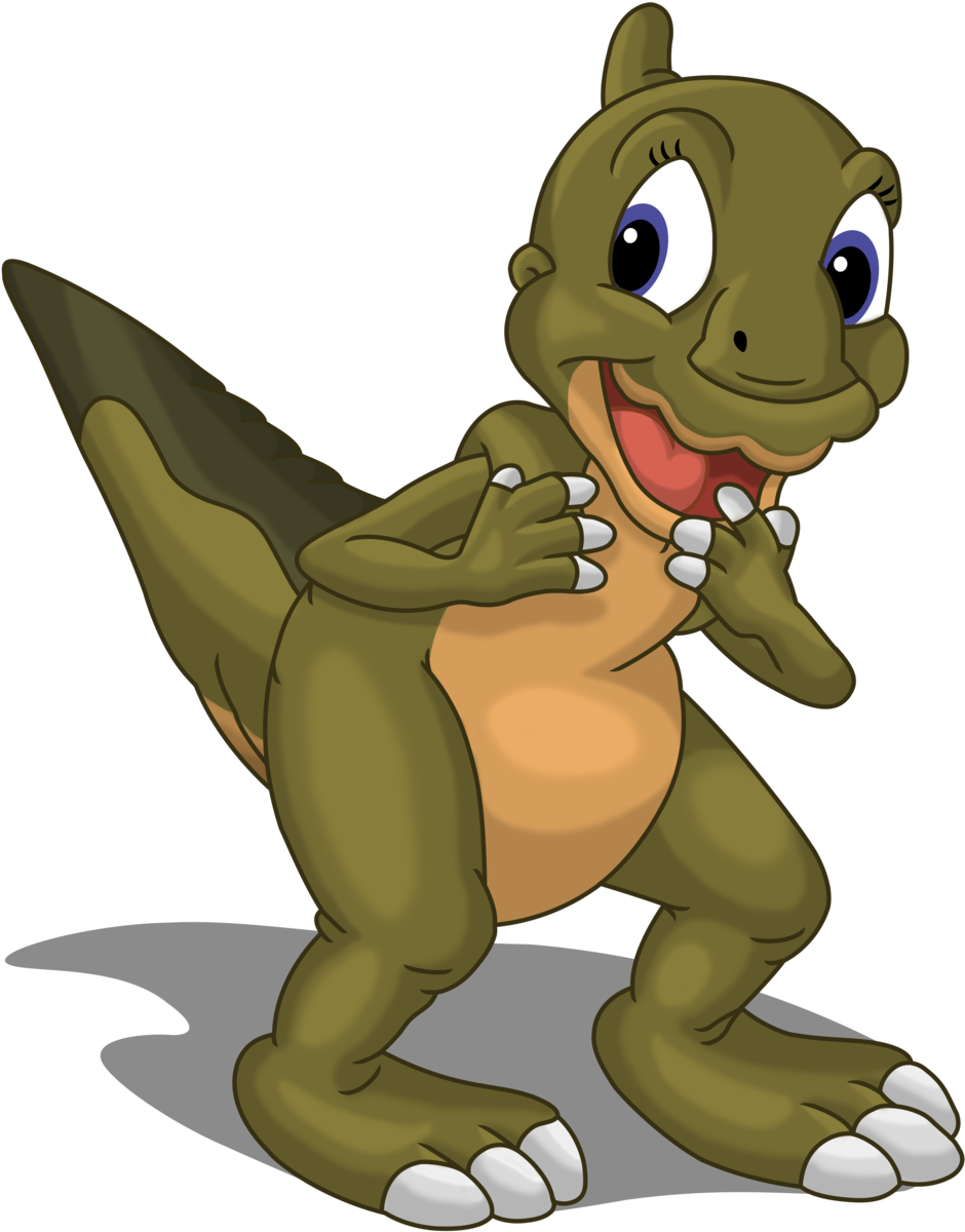 Announcing Dinosaurs Land Before Time Dinosaur 15 - Land Before Time Dinosaurs (1024x1284), Png Download
