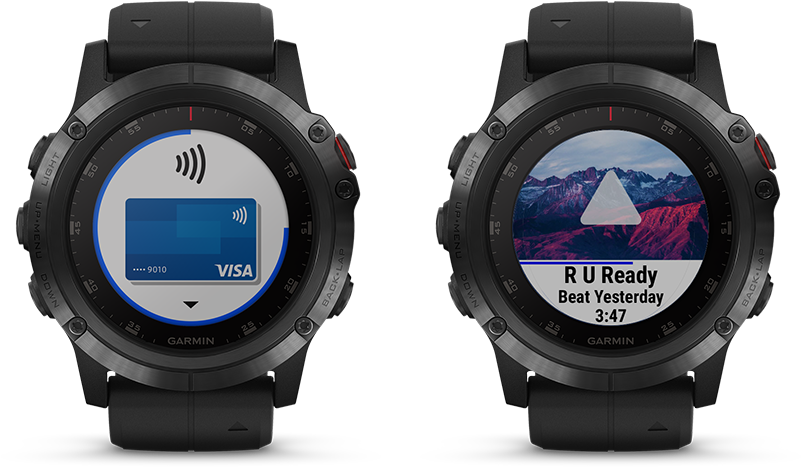 Fenix 5x Plus Garmin Pay And Music - Fēnix 5x Plus (800x571), Png Download