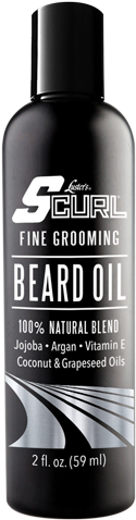 957-pc - S Curl Beard Oil (500x500), Png Download