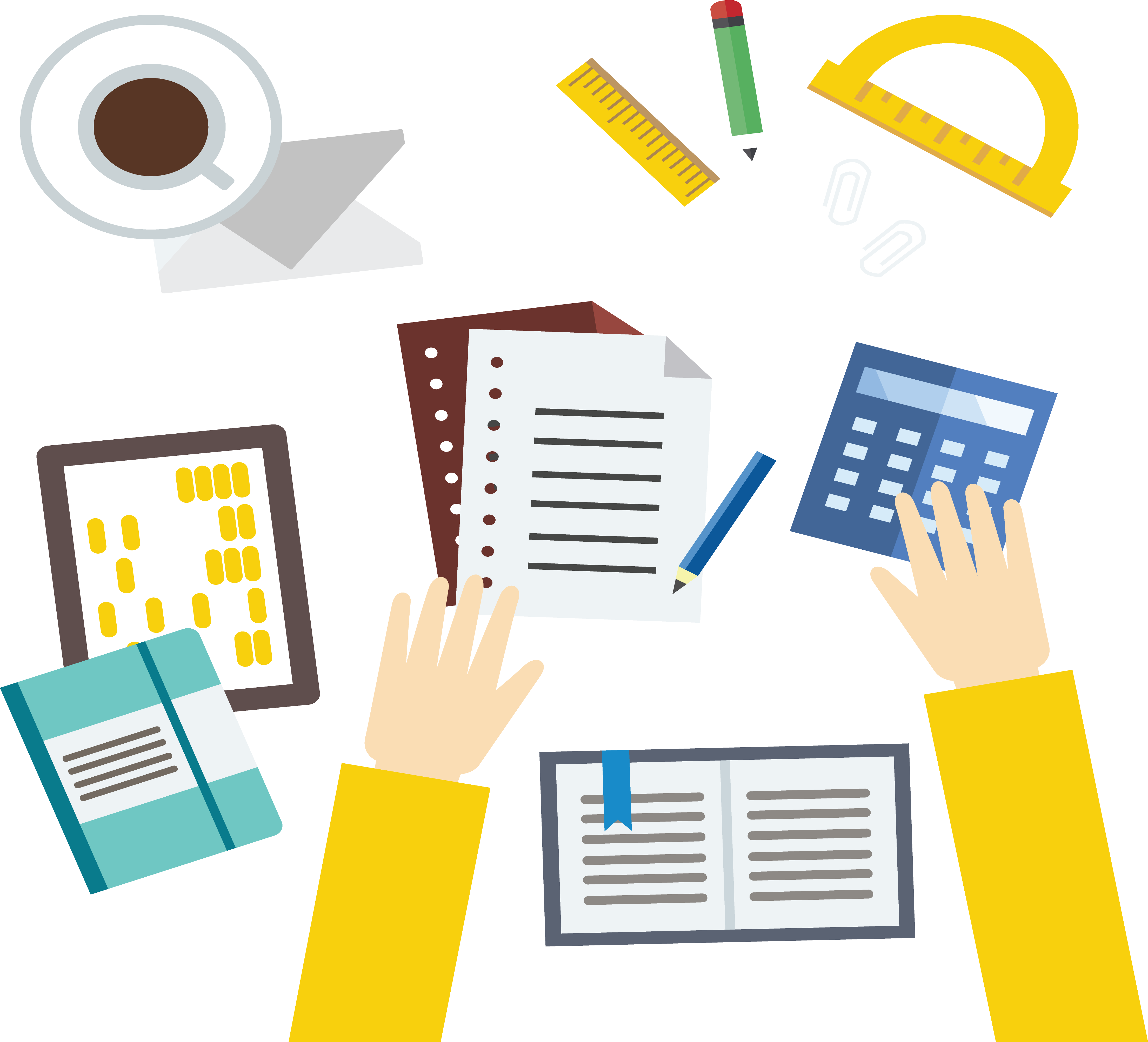 Clipart Royalty Free Stock Accountant Clipart Acountant - Download Accounting Icon Png (4420x4013), Png Download