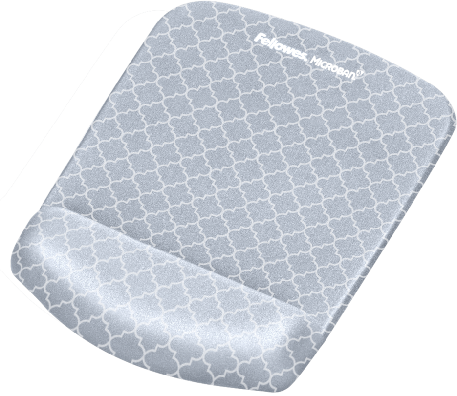 Plushtouch™ Lattice Press Enter To Zoom In And Out - Fellowes Plushtouch - Mouse Pad With Wrist Pillow (960x960), Png Download