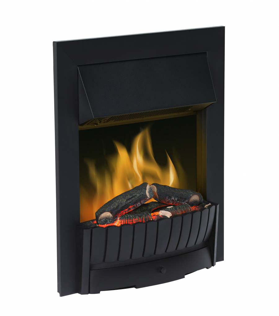 Clement Optiflame Electric Inset Fire - Hearth (900x1022), Png Download