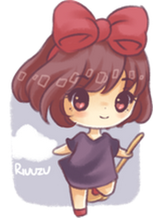 Ghibli Studio's Kiki's Delivery Service - Kiki's Delivery Service (530x752), Png Download